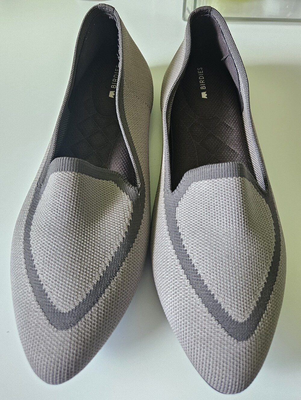 Birdies Grey Flats Women's Size 8.5 Classic, Workwear, Casual